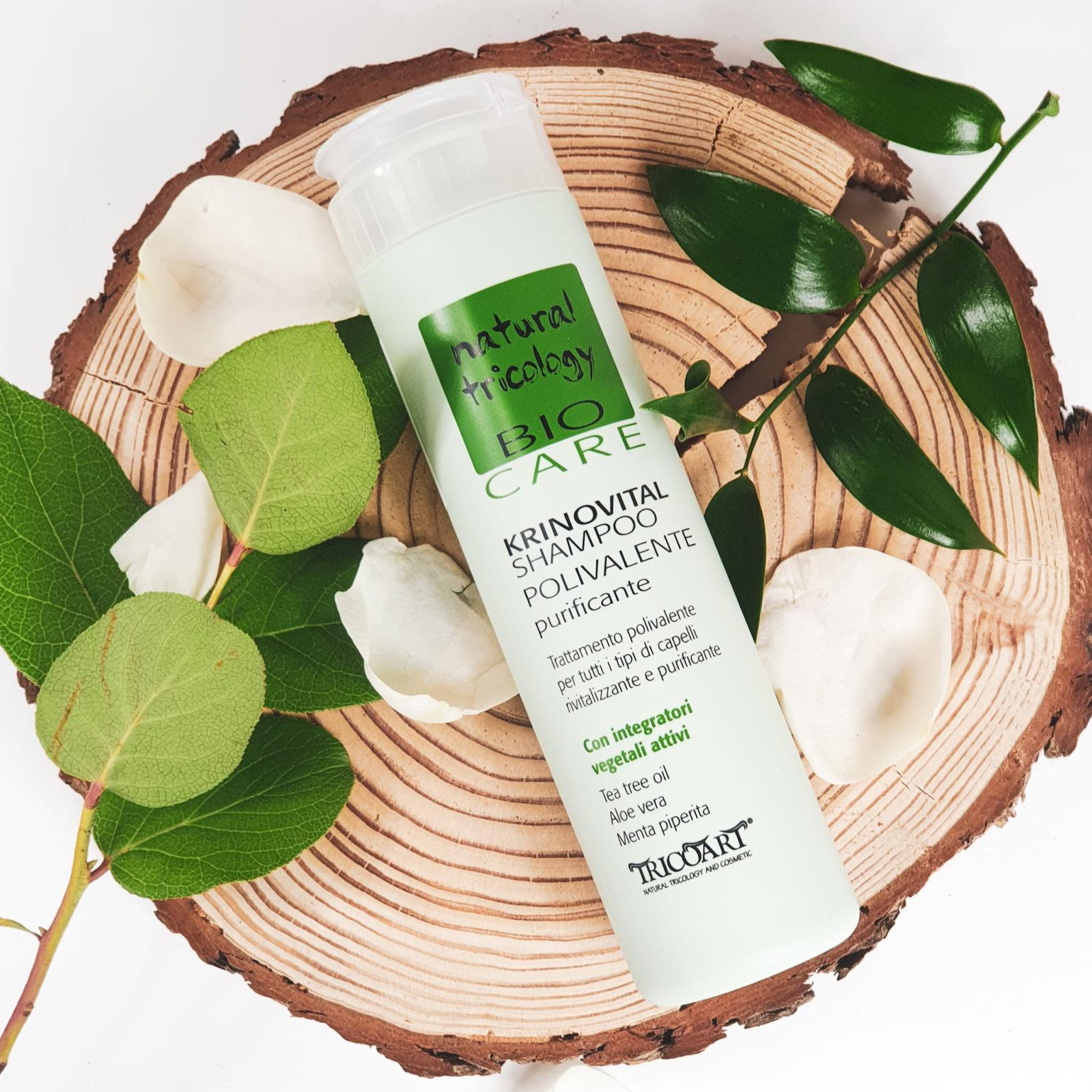 Szampon Krinovital – Trychologiczny szampon wielowartościowy do włosów wypadających i problematycznej skóry głowy